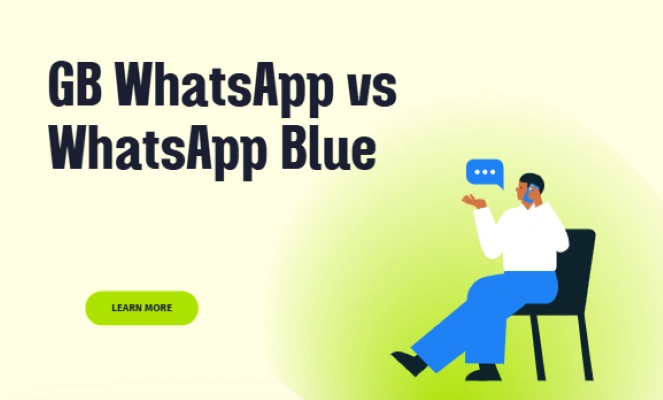 gb whatsapp vs whatsapp blue