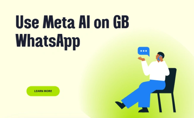 use meta ai on gb whatsapp